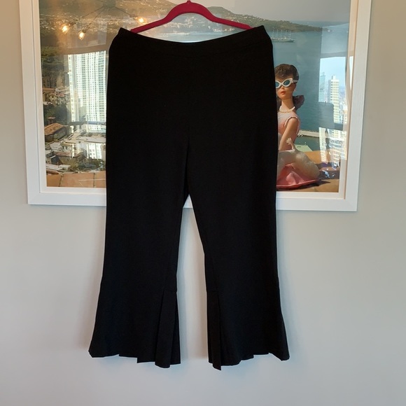 💕HP💕Le Gali flared black cropped dress pants - Picture 4 of 12